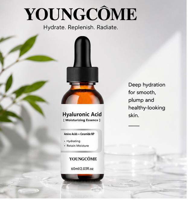 Hyaluronic Acid Serum — Deep Hydration & Skin Repair for All Skin Types