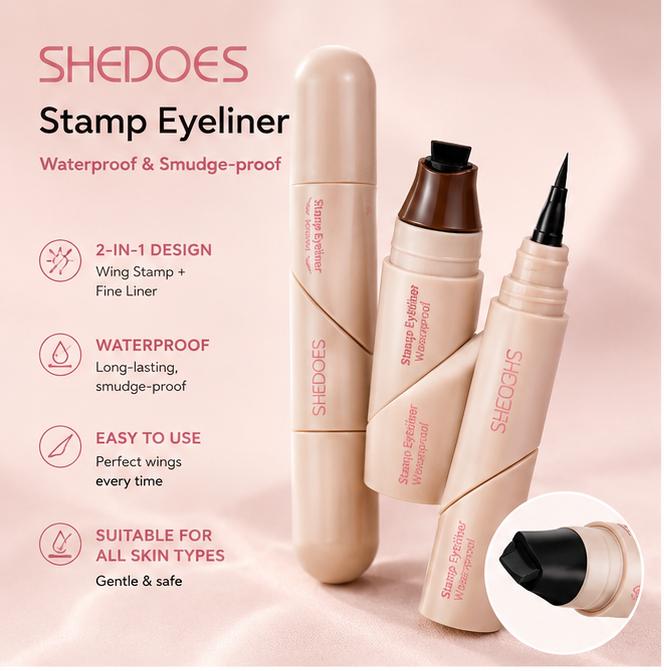 Waterproof Eyeliner Pen — Smudge-Proof, Fast Drying & Durable Eye Liner for All Day Wear