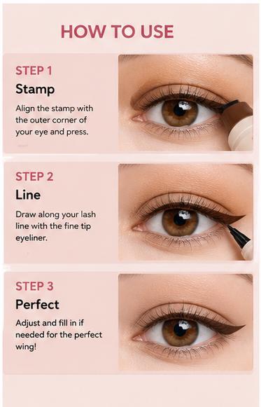 Waterproof Eyeliner Pen — Smudge-Proof, Fast Drying & Durable Eye Liner for All Day Wear