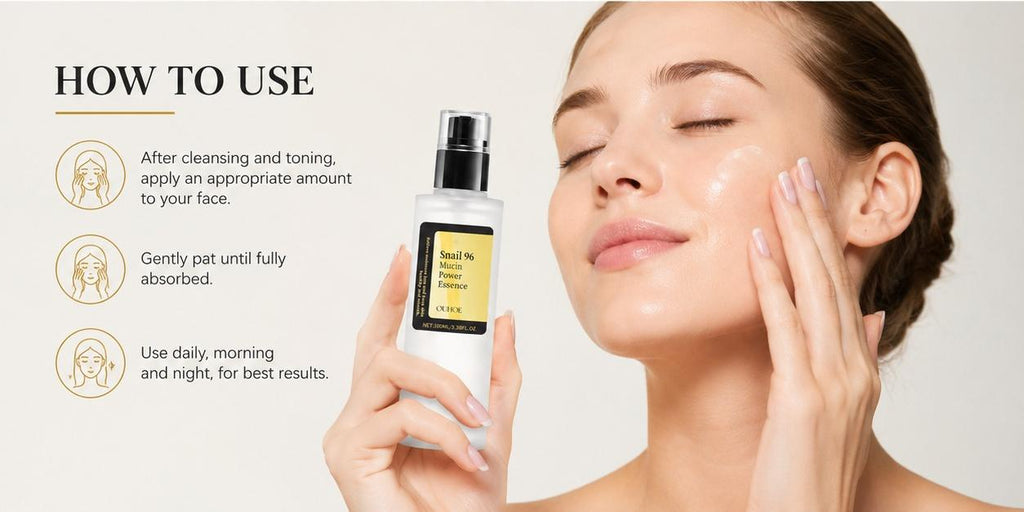 COSRX Advanced Snail 96 Mucin Power Essence — Glass Skin & Barrier Repair Formula