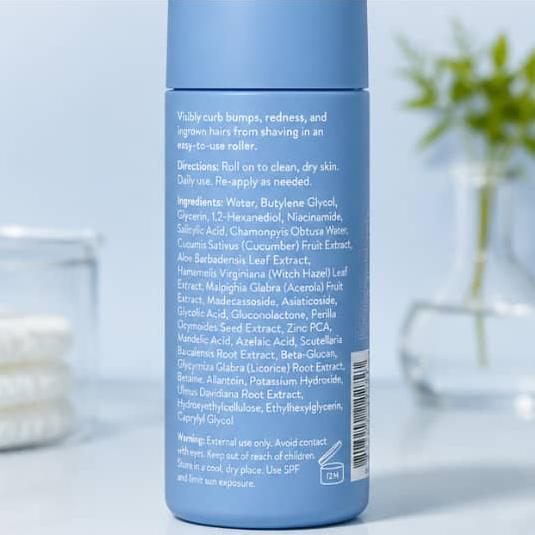 Post-Shave Ingrown Hair Solution — Redness, Stinging & Dark Spot Repair